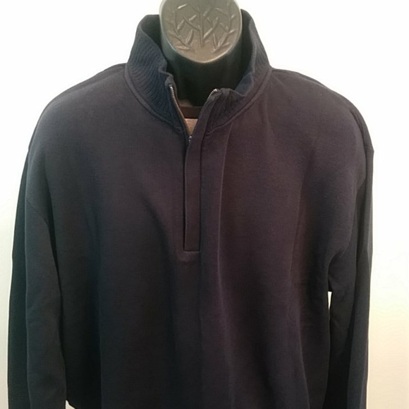 Cutter & Buck Men's Half Zip Pullover Blue XLarge - Picture 1 of 6